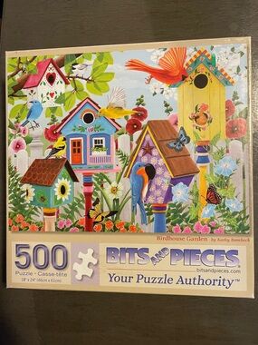 500 Piece Birdhouse Garden Puzzle